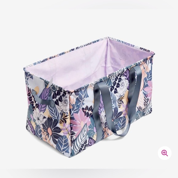 Vera Bradley Oversized Car Tote ✨ Palm Floral | travel XL lilac - Picture 4 of 10